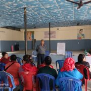 Farmer’s group training on ginger, turmeric and chilly cultivation practices